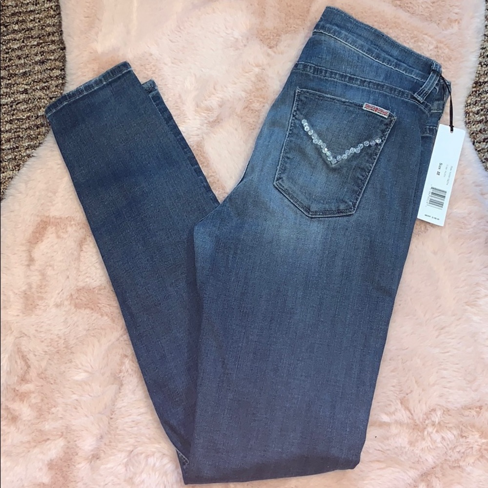 3 for $50🎉NWT Hudson jeweled pocket jeans